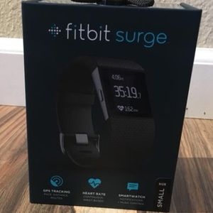 S Black Fitbit Surge